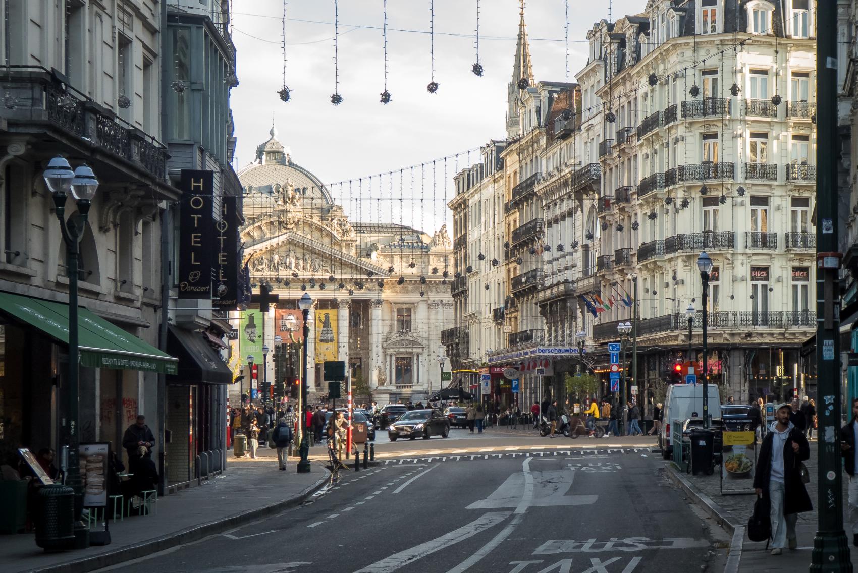 view on Brussels